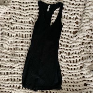 Black RVCA bodycon dress